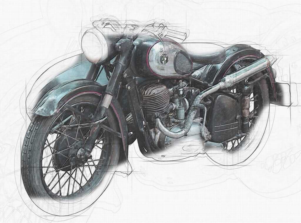 tech history motorcycling